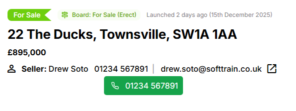 Click-to-call phone number from browser screen