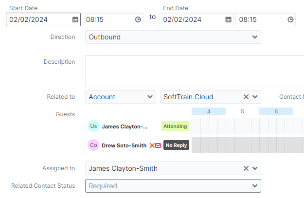 Log outbound calls within Sugar CRM